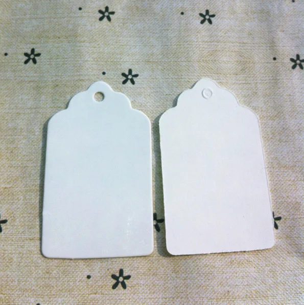 100 шт. белая декоративная бирка для свадьбы|label label|label packlabels blank |