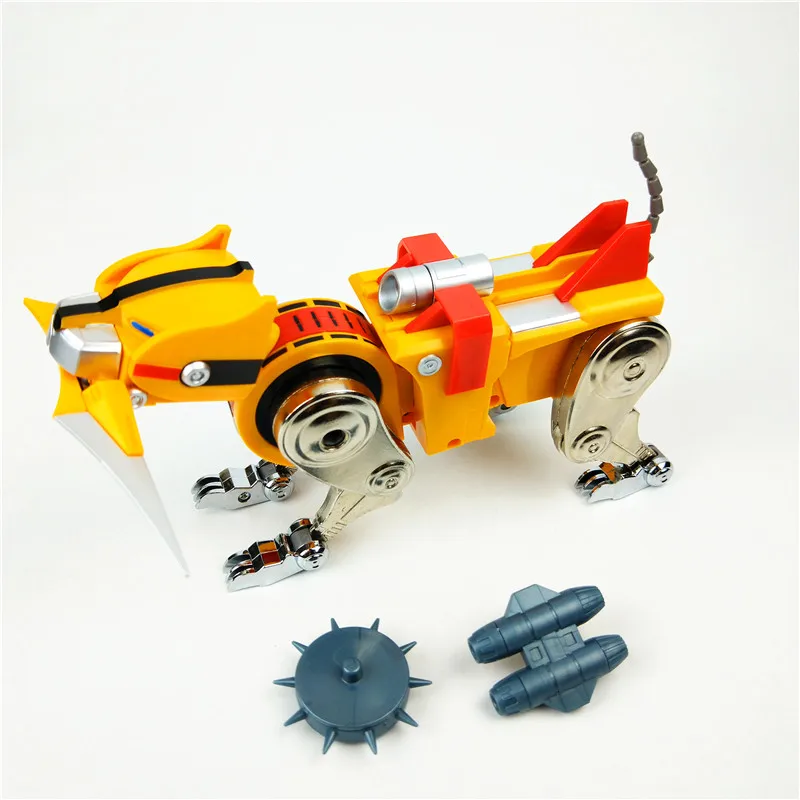 В наличии Voltron супер сплав Soul Beast King желтый голион Металл Трансформация Робот