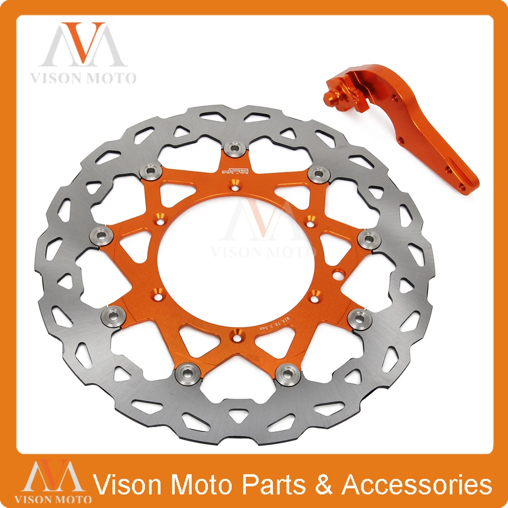 320MM Front Floating Brake Discs+Bracket For KTM EXC EXCF EXCG EXCR GS LC4 SC MX MXC SX SXF SXS XCF XCW XCG XC Dirt Bike
320MM Front Floating Brake Discs+Bracket For KTM EXC EXCF EXCG EXCR GS LC4 SC MX MXC SX SXF SXS XCF XCW XCG XC Dirt Bike