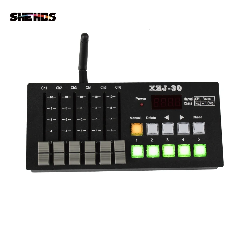Беспроводной передатчик 30 DMX SHEHDS для зарядки контроллер сигнала консоль