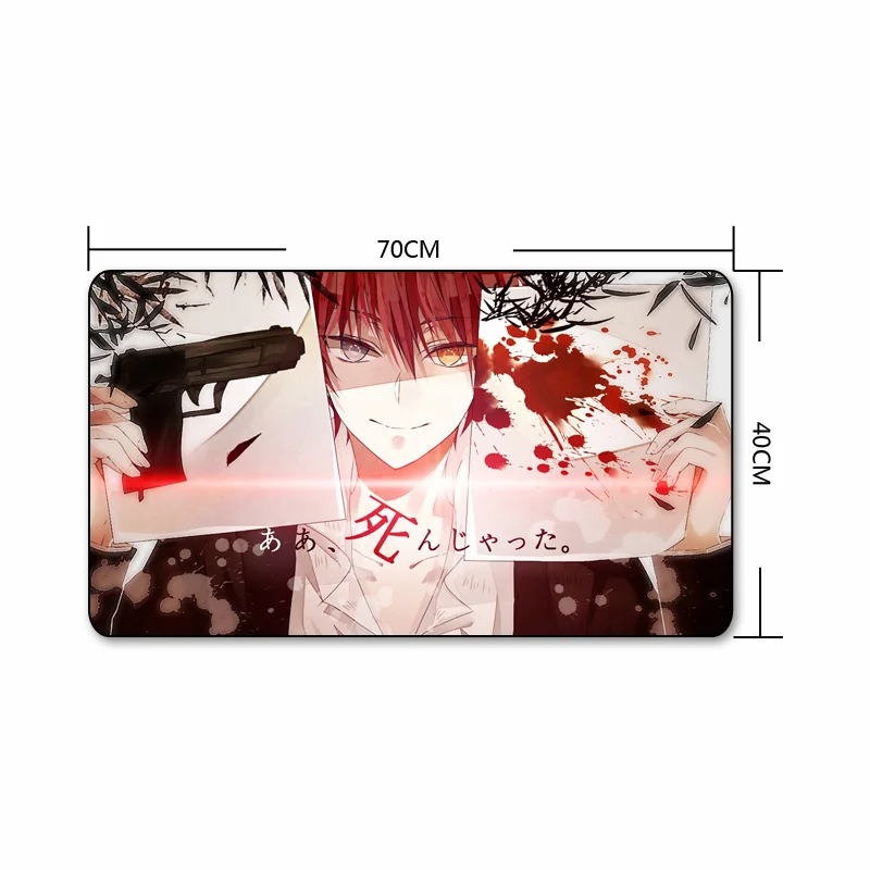 FFFAS 700*400mm anime cartoon mouse pad large size rubber bottom anti-slip keyboard mat laptop home office gifts mousepad | Компьютеры и
