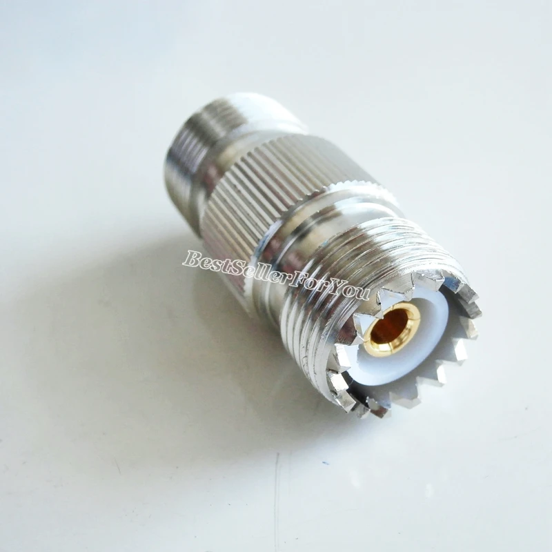 Прямой коаксиальный радиочастотный преобразователь/адаптер N Мама в мама УВЧ SO 239