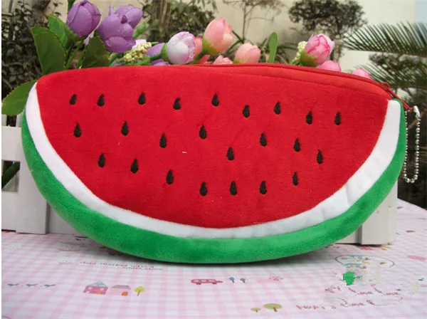 100 шт. большой объем арбуз школьный детский пенал сумка для карандашей чехол