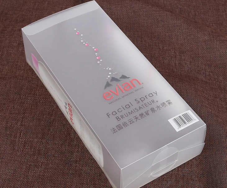 Матовая ламинированная печатная обработка прозрачная коробка из ПЭТ/ПВХ