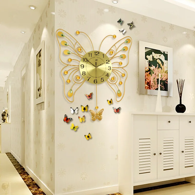 Большие настенные часы Saat Reloj для гостиной с маятником|large wall clock|wall clockpendulum clock |