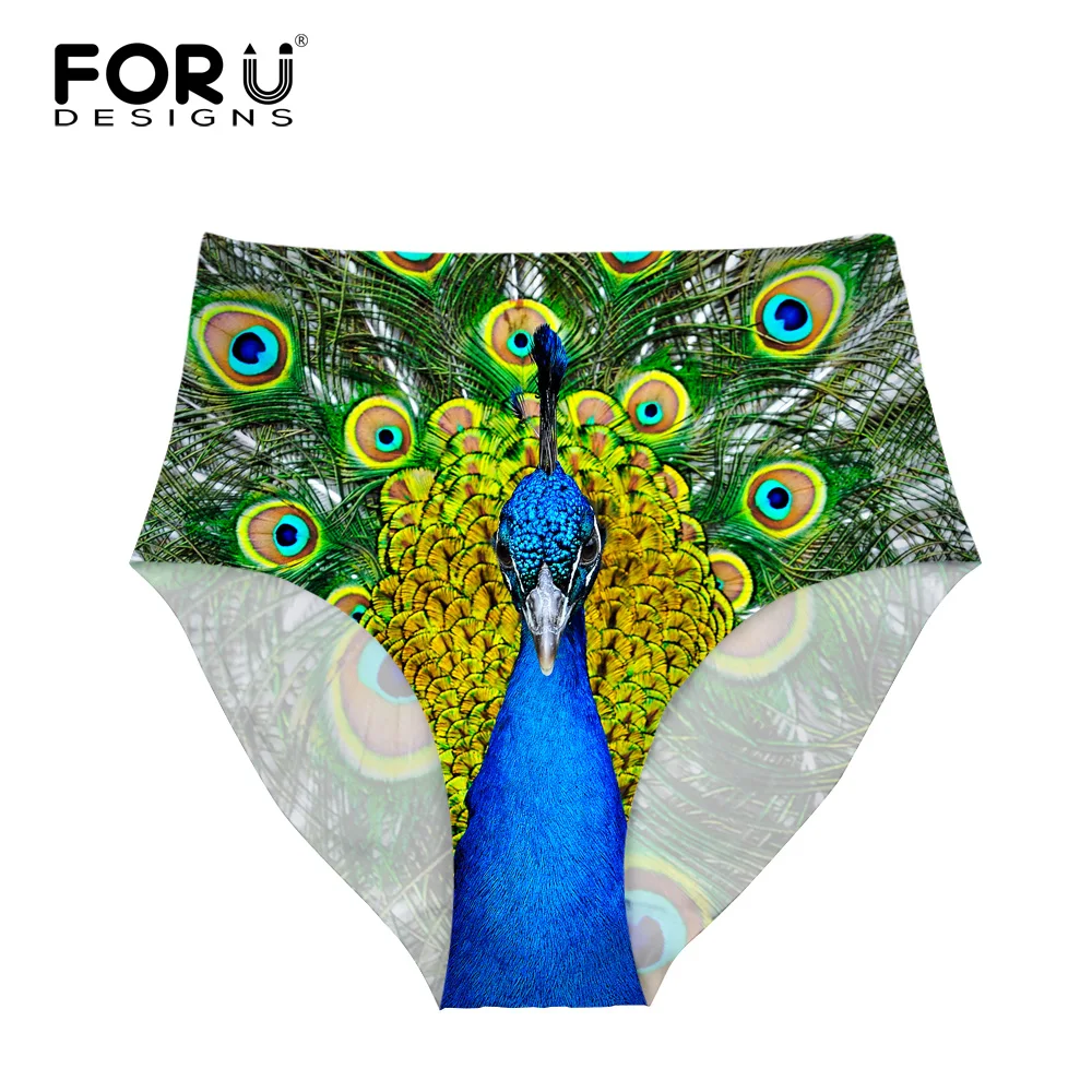 FORUDESIGNS/модное женское нижнее белье с высокой талией леопардовым принтом