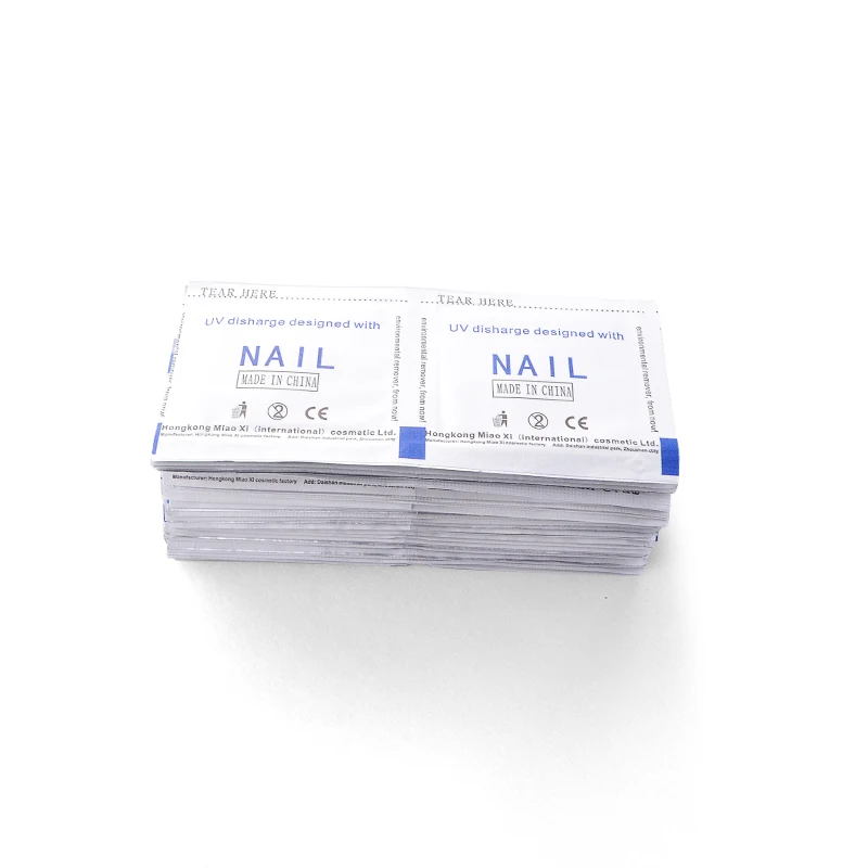 HNM 50pcs Remover Wraps with Acetone Nail Art Soak Off Acrylic Gel Polish Removal Tools Wrap Cleaner | Красота и здоровье