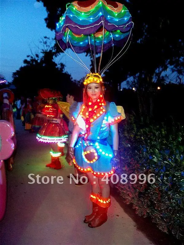 

LED luminous dress for performance/Carnival dress/Light-up costumes/Amusement park series 08