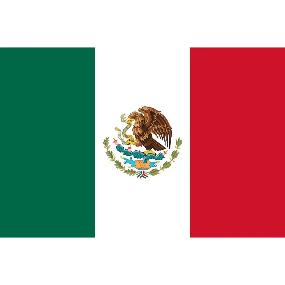 3x5 футов полиэстер Мексиканский Флаг Мексиканская Страна Баннер для внутре...