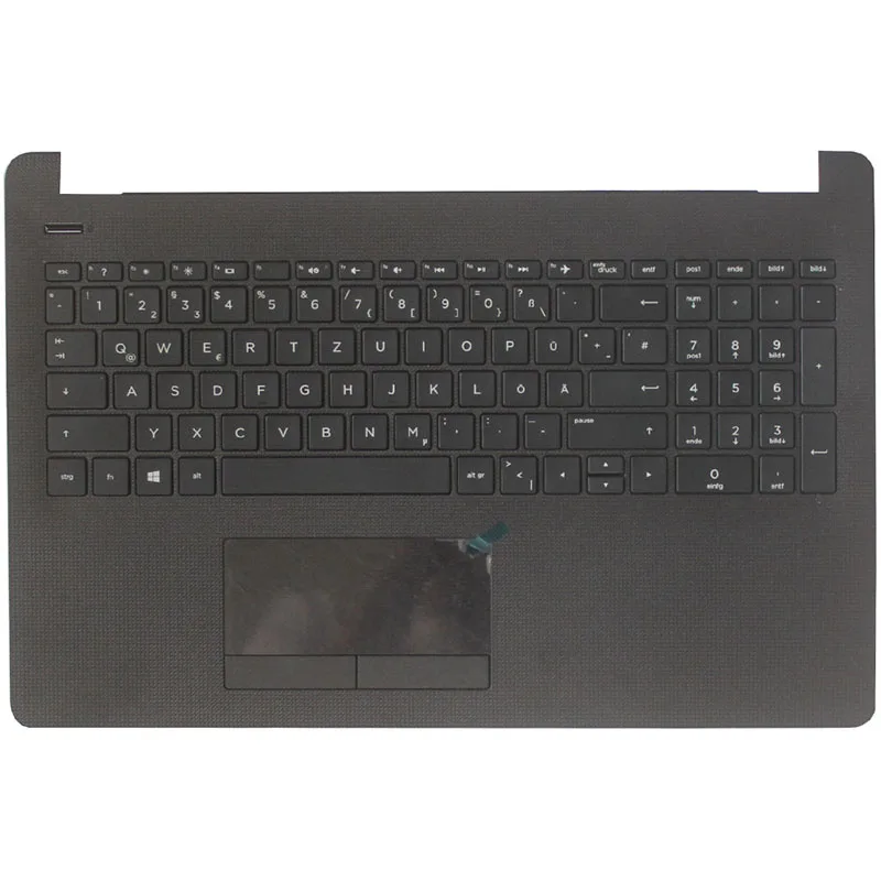 Немецкая клавиатура для ноутбука HP 15-bs028cl 15-bs033cl 15-bs038cl 15-bs048cl 15-bs067cl с верхней