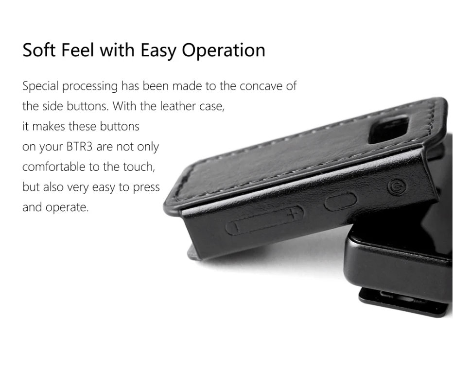 BTR3 кожаный чехол для FiiO BTR3 Bluetooth адаптер защитный чехол