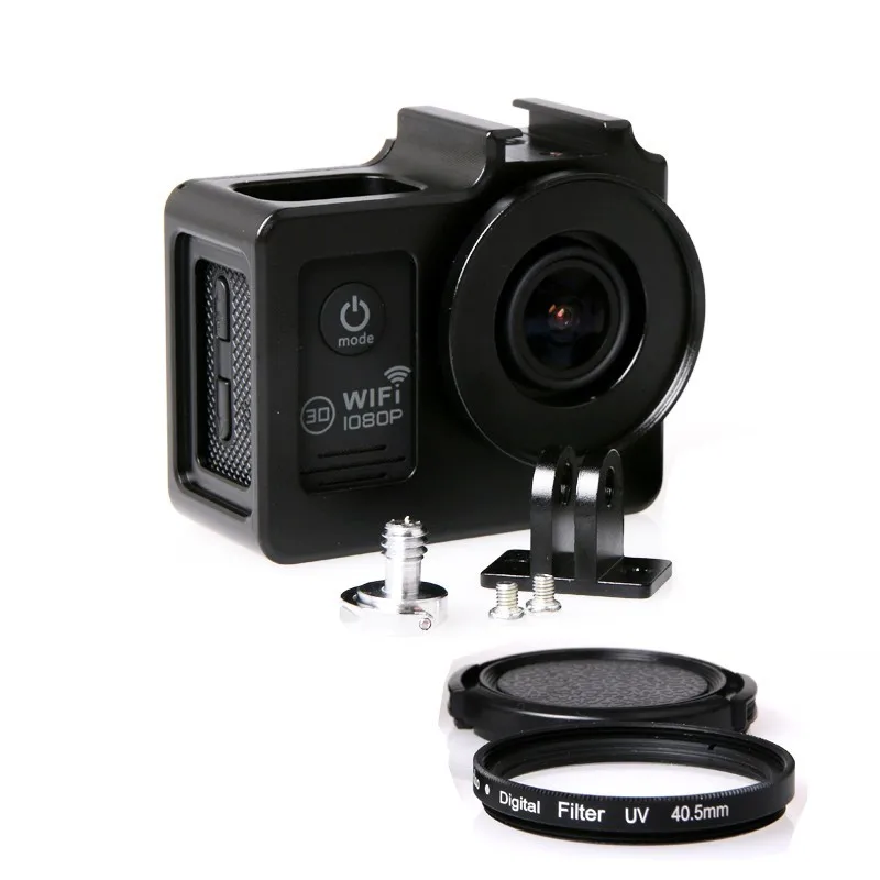 Новейший защитный чехол для SJCAM sj5000+ УФ-фильтр из алюминиевого сплава, металлическая рамка для SJCAM SJ5000, wifi, SJ 5000, SJ5000X