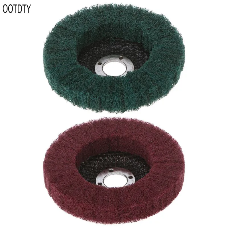 OOTDTY нейлон волокно шлифовальный круг для полировки диск Pad абразивная щетка