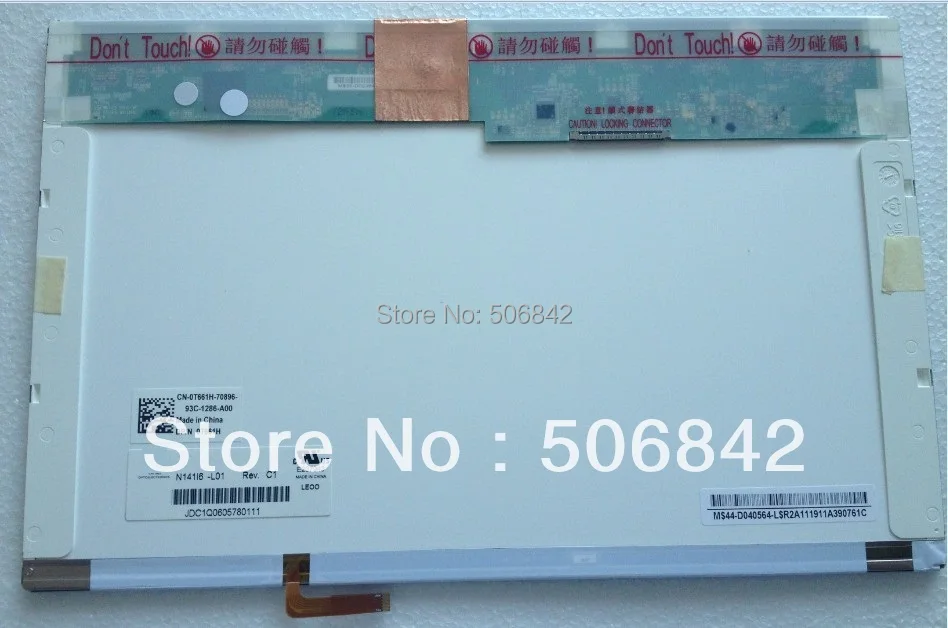 

14.1" Laptop Screen N141I6-L01 LCD Display Panel 1280*800