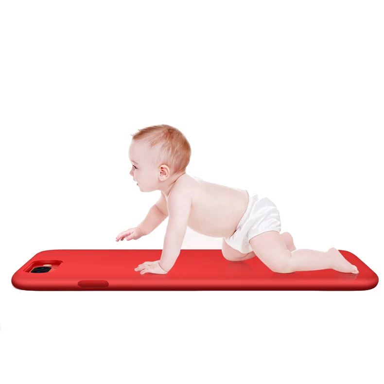 Горячая Распродажа чехол для iPhone 7 8 Plus, Xundd Мягкий Жидкий Силиконовый противоударный защитный чехол для iPhone 7 7plus X 8 чехол для телефона capa