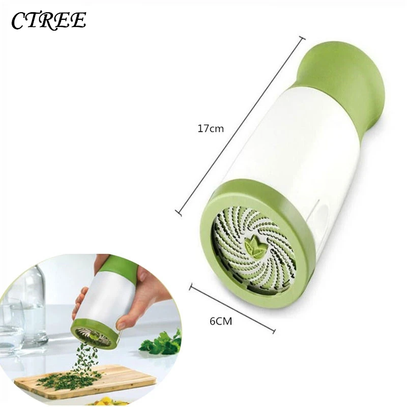 

CTREE Parsley Garlic Press Manual Spiral Chopper Peeler Portable Mincer Chopper Slicer Grater Vegetable Cook Kitchen Tools C198