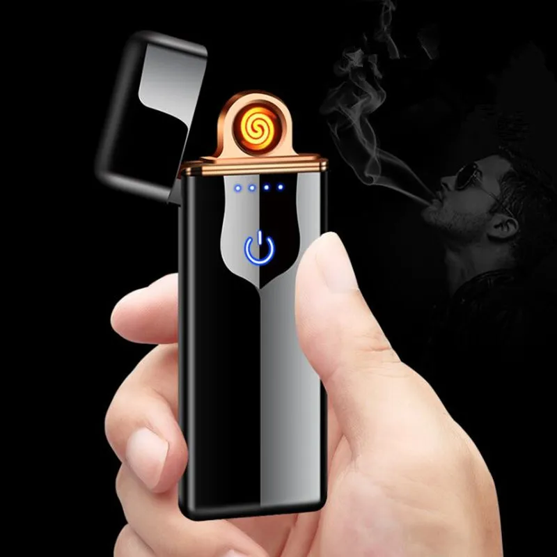 Minifit сигарета с зарядкой от USB Зажигалка сенсорный экран переключатель
