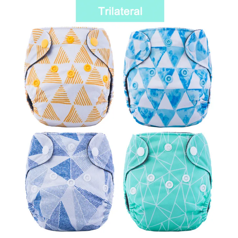 4 шт. детские подгузники из бамбука 2 5 кг|Детские подгузники| |