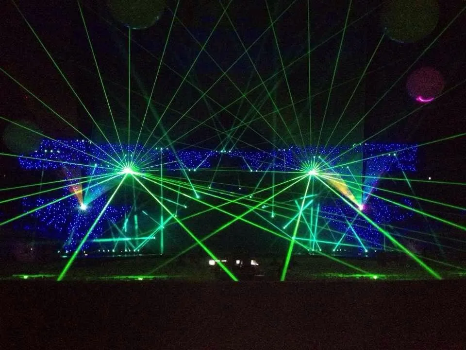 Фсветильник рь + Зеленый Лазерный фонарь 3 Вт 3000 МВт для фотовспышки шоу концерта