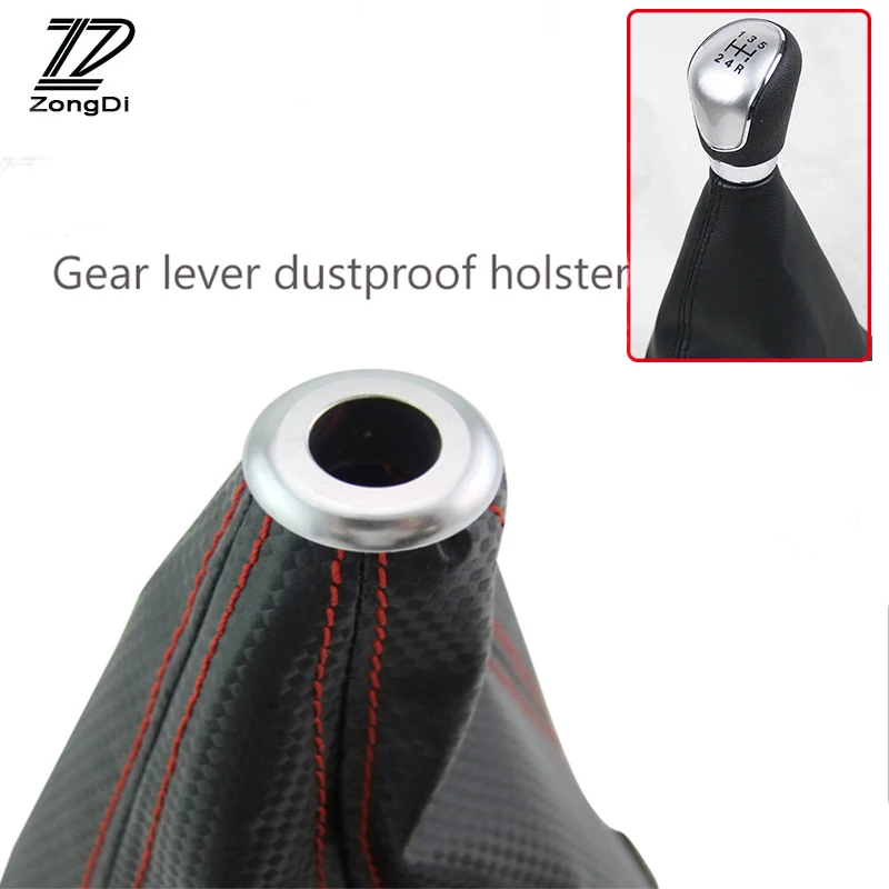 ZD 1 шт. для Volvo S60 V70 XC90 Subaru Forester Peugeot 307 206 308 407 автомобильный кожаный рычаг