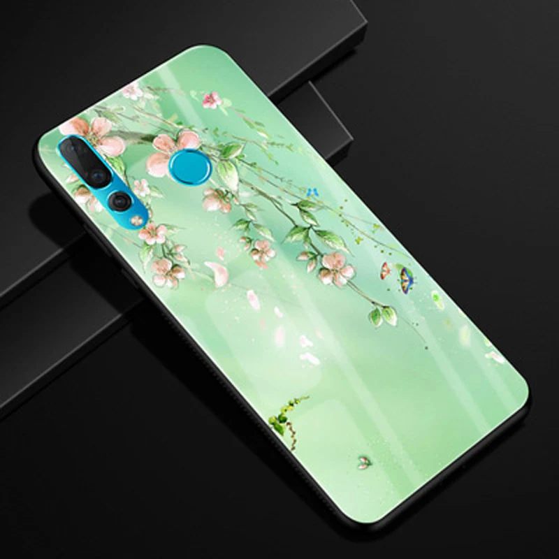 Чехол из закаленного стекла для телефона Huawei Nova 4 все включено чехол с мягкими