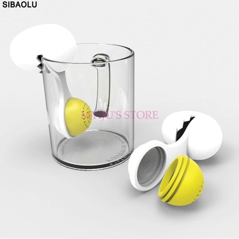 500 шт. силиконовые ситечко для чая яйца в форме специи чистая чай мяч адвокатов