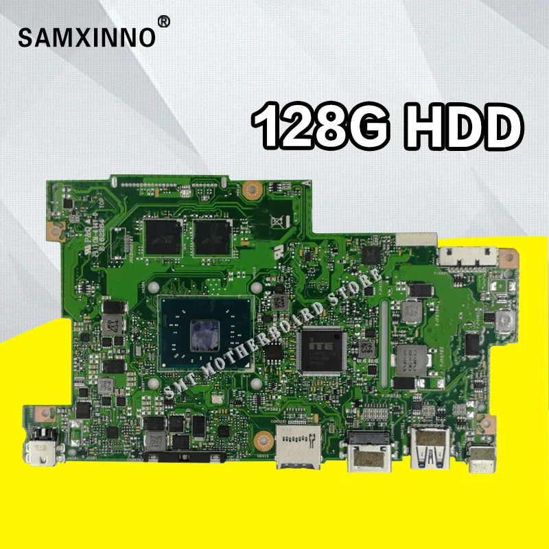С 4G RAM + 128G HDD E203NA материнская плата для For Asus E203N Notebook notebook | Компьютеры и офис