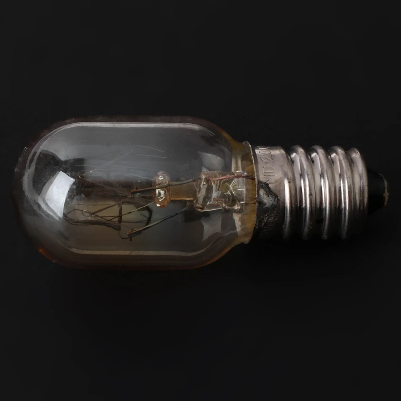 

HNGCHOIGE 5Pcs Microwave Oven Part Light Bulb 230V 20W High Quality Glass Lamp Screw Mount