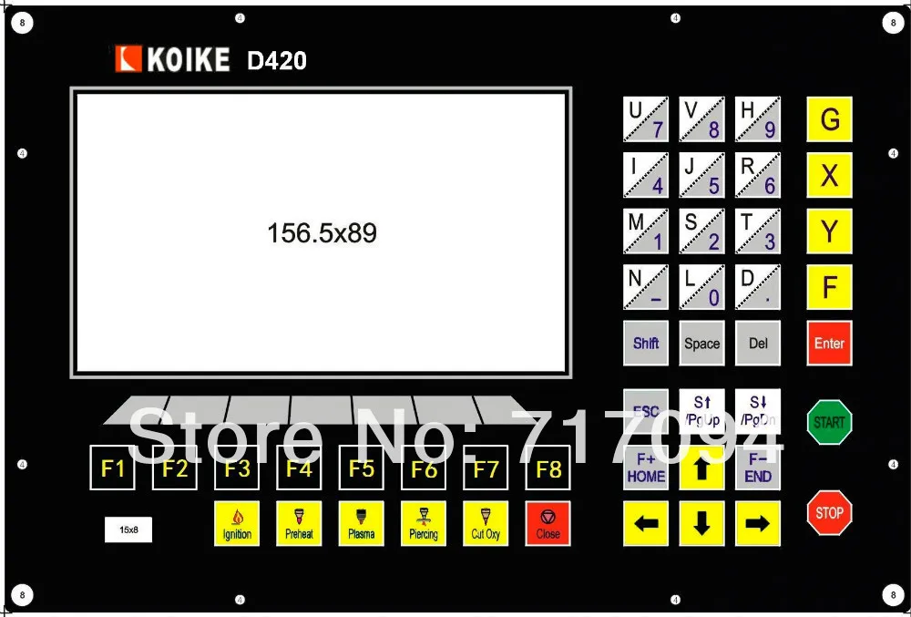 Фрезерный станок с ЧПУ для плазменной/плазменной резки системой управления
