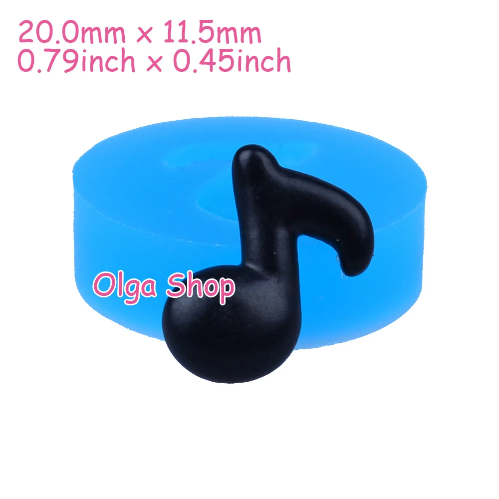 Силиконовая форма PYL010 PYL011 PYL016 PYL110 Note музыкальная глина из смолы украшение для