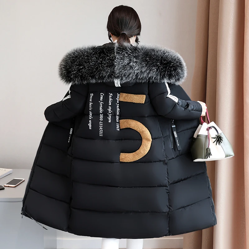 Куртка KUYOMENS Женская длинная зимняя 6XL | одежда