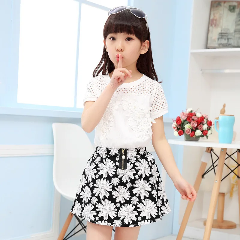 Женские модные комплекты одежды для девочек летний спортивный костюм подростков