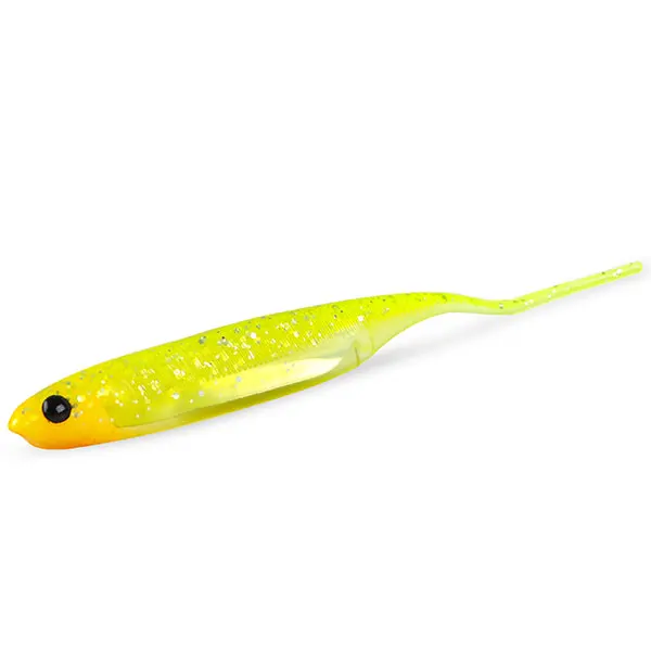 Приманка для рыбалки от ftk 4 шт. Мягкая приманка Minnow Shad Приманка аксессуары 3D глаз поддельная рыба плавающий воблер приманка бас червь силиконовая морская HF - Цвет: 013
