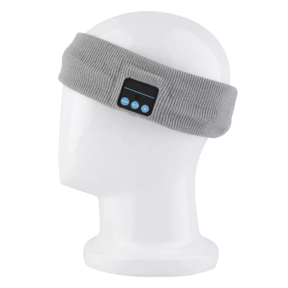 Wireless Bluetooth Music Headband Magic Earphone MIC Hat Man Women Hands-free Sports Phone Call Answer Ears-free Headwear | Электроника