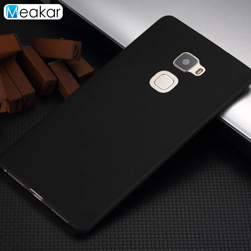 black Матовый пластиковый чехол для huawei mate S, чехол для huawei mate S, двойной CRR-UL00, CRR-L09, чехол для телефона - Цвет: black