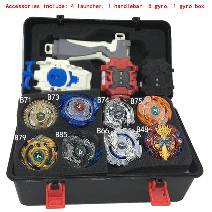 Набор топов пусковые установки Beyblade игрушки Toupie Металл God Burst волчок Bey Blade Blades игрушки bay blade bables