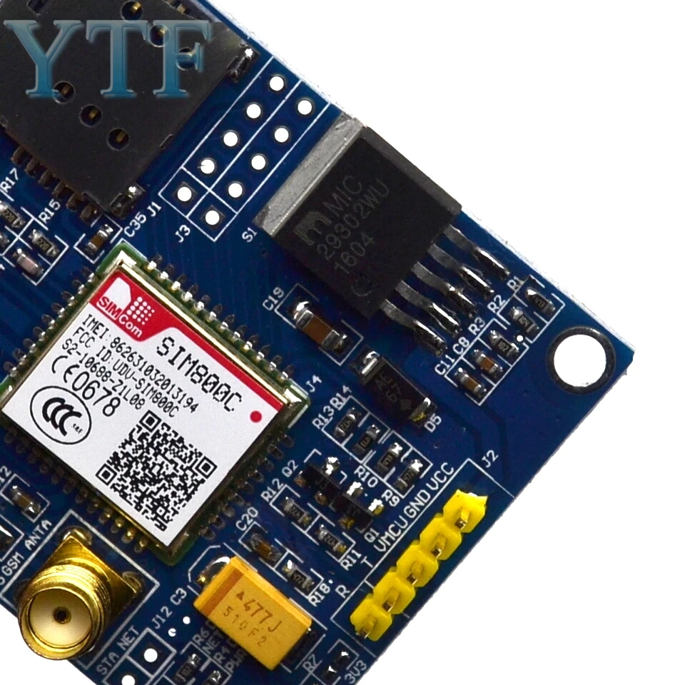 SIM800C Совет По Развитию GSM Модуль Поддержки Сообщение Bluetooth TTS DTMF Quad-band | Компьютеры