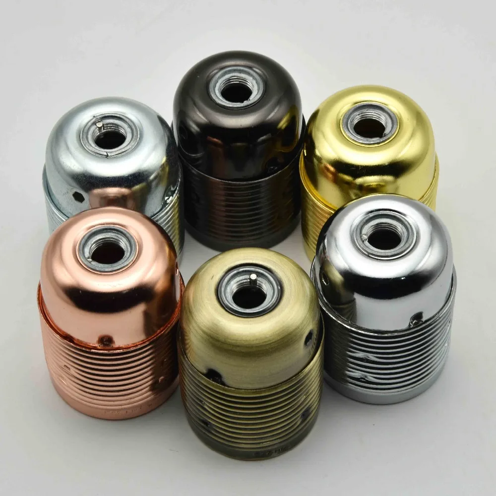 Патроны винтажные для ламп с цоколем E27 патроны из металлического сплава 4A 250V