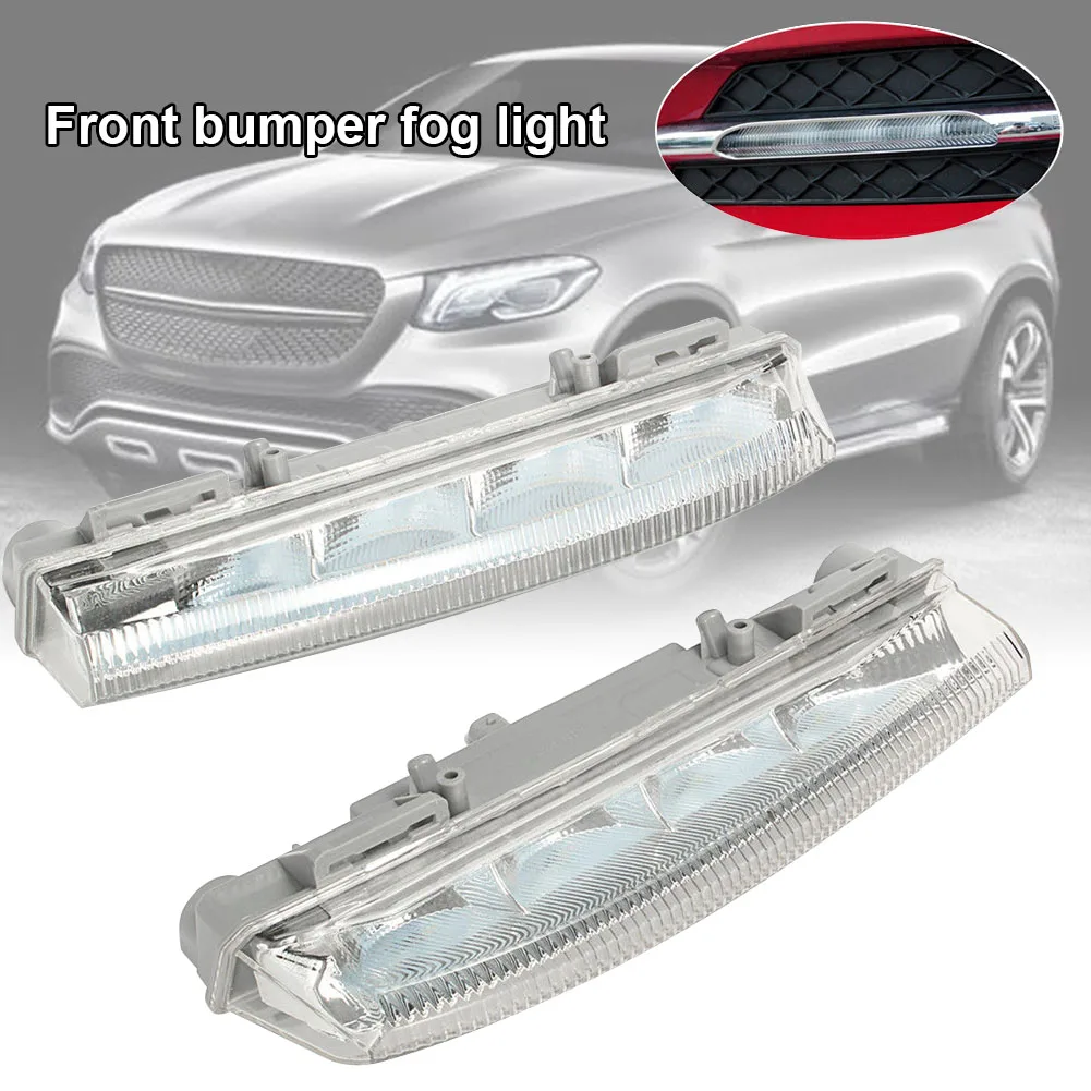 1 пара передние DRL Противотуманные фары L & R для Mercedes Benz W204 W212 C250 C280 C350 E350 VS998|Фара