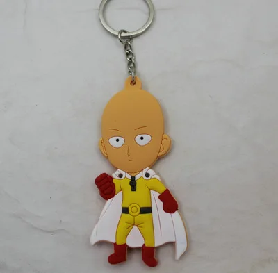 Брелок Saitama Genos татсумаки из звукового сплава брелок на ремне двусторонняя