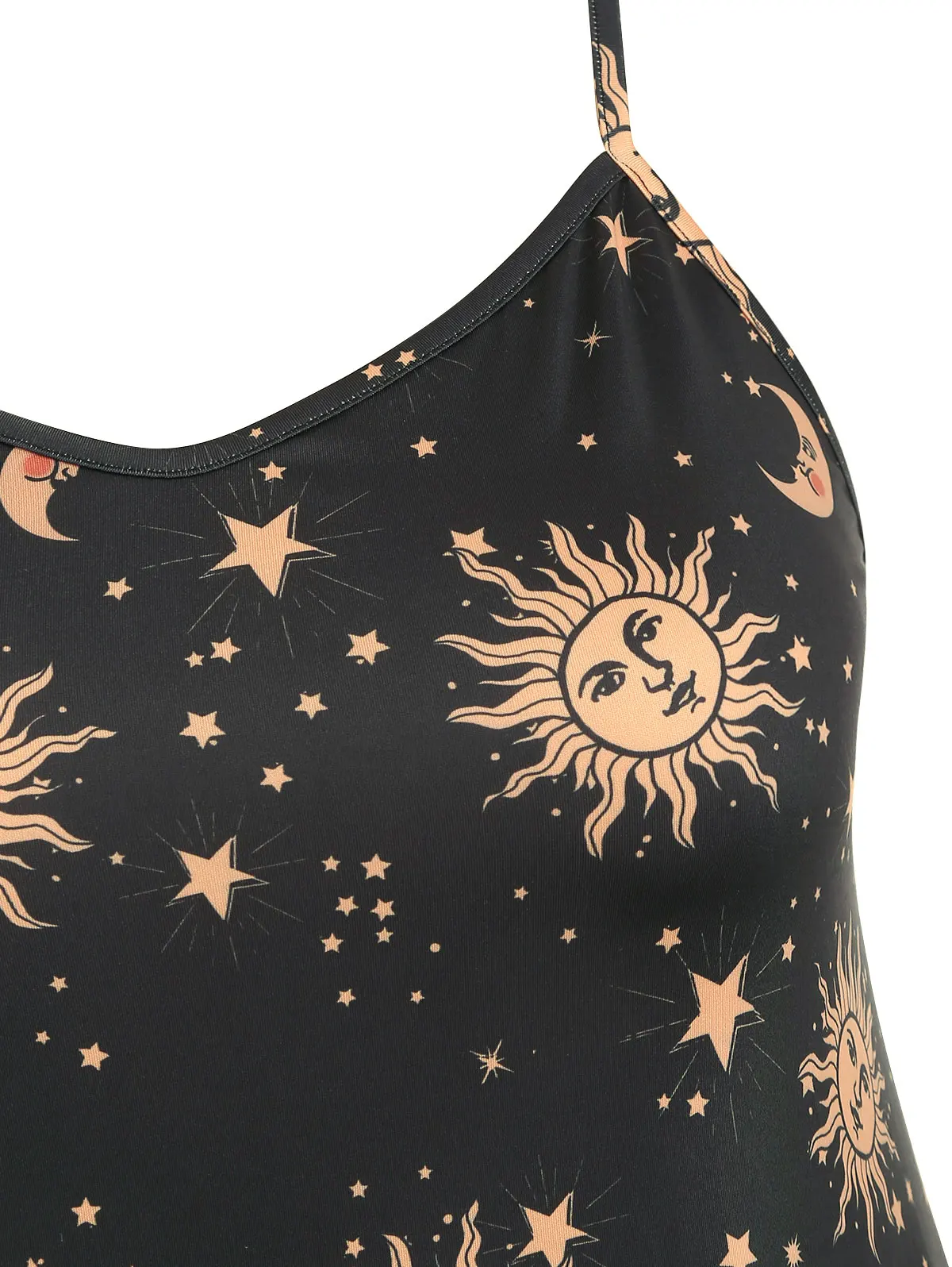 Женское ТРАПЕЦИЕВИДНОЕ платье без рукавов на бретельках Rosegal летнее винтажное