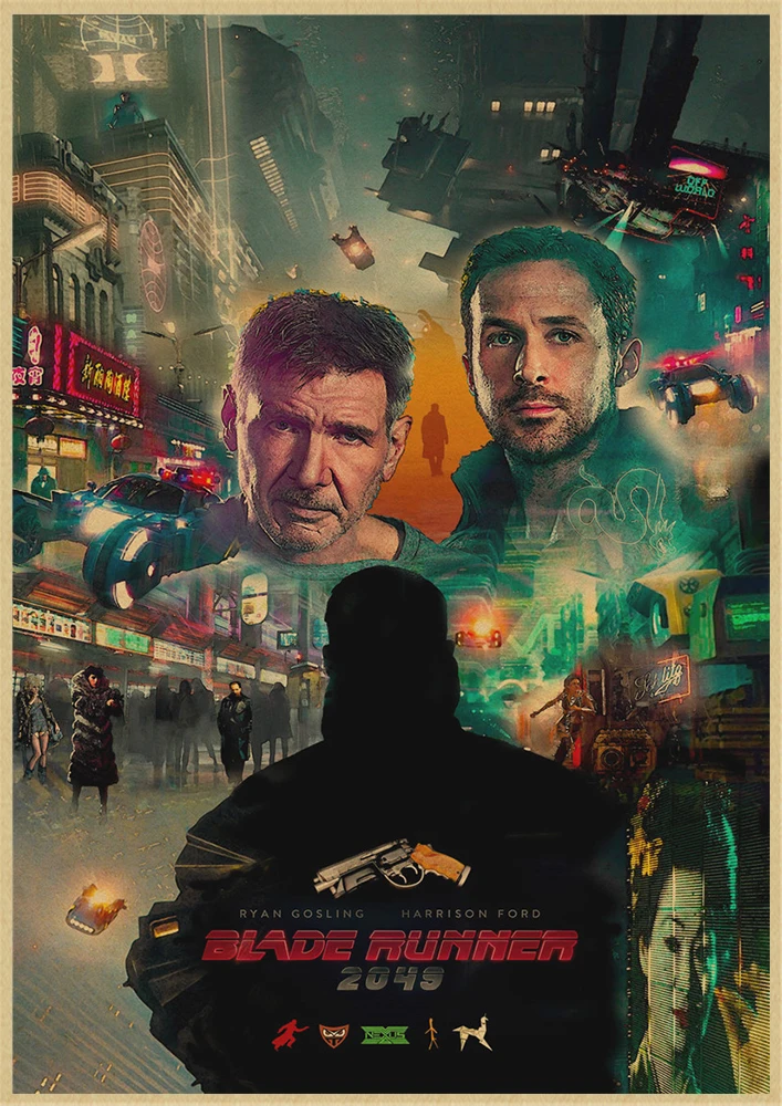 Blade Runner 2049 американский фильм ретро плакаты крафт-бумага печатные настенные постеры картины Домашний декор комнаты