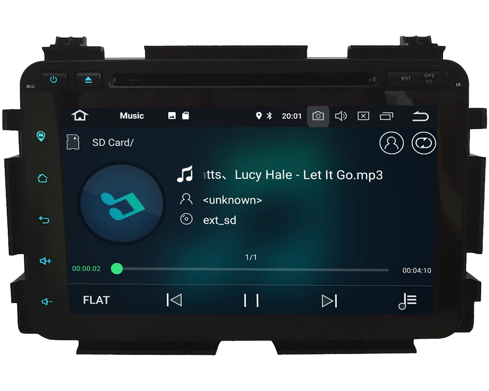 " Восьмиядерный 4G Wi-Fi Android 8,1 4G B ram 6 4G B rom RDS автомобильный DVD мультимедийный плеер Стерео Авторадио для Honda HRV Vezel 2013