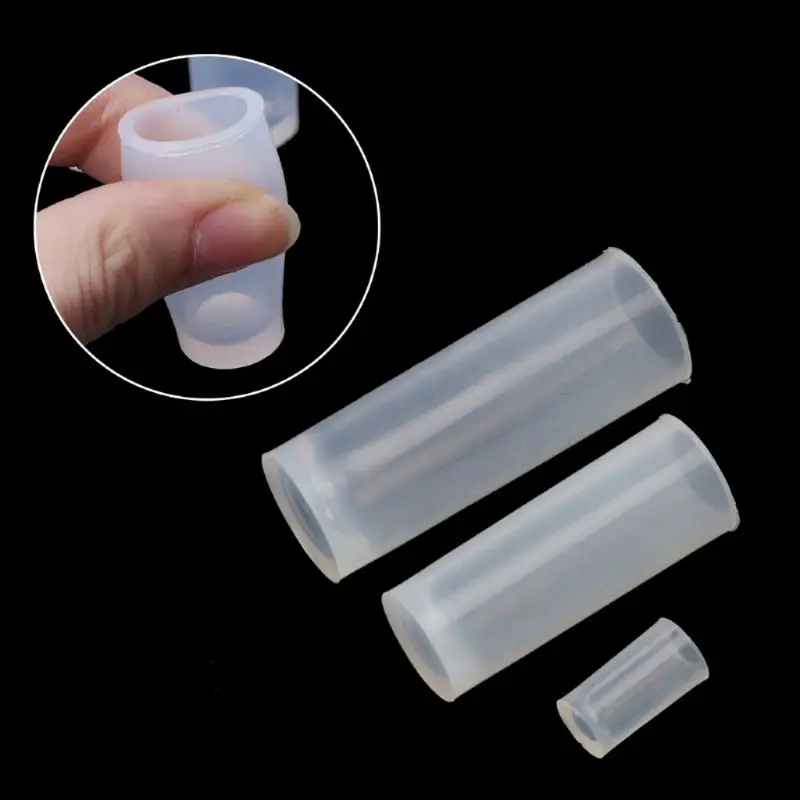 

Silicone Tube Shape Crystal Pendant Mold Epoxy Resin Casting Craft Jewelry Tools
