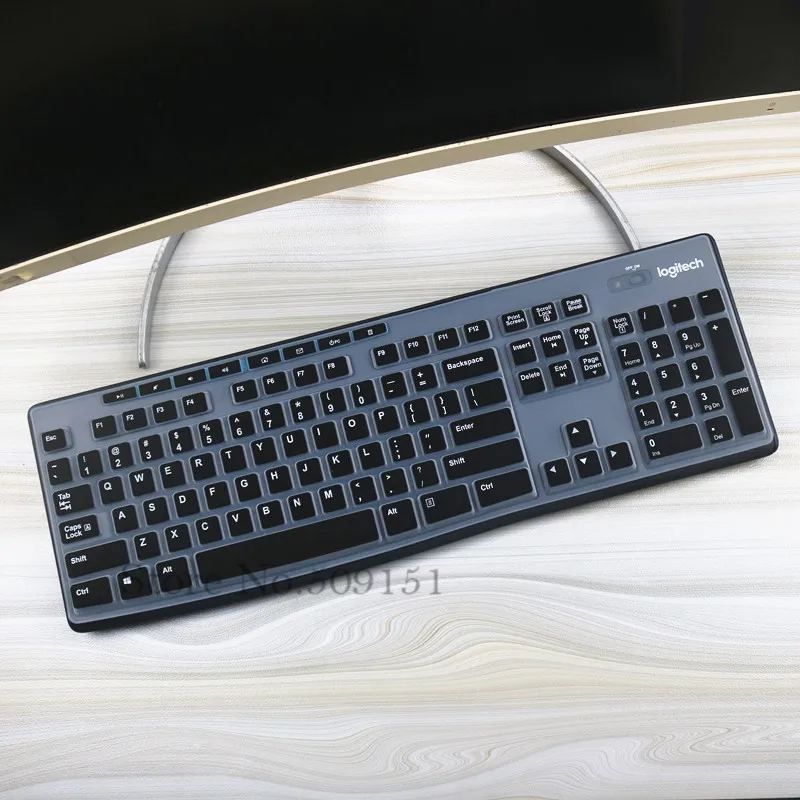 Водонепроницаемый силиконовый чехол для клавиатуры для logitech MK275 K275 MK200 K200 MK260 K260 MK270 K270 механический Настольный ПК