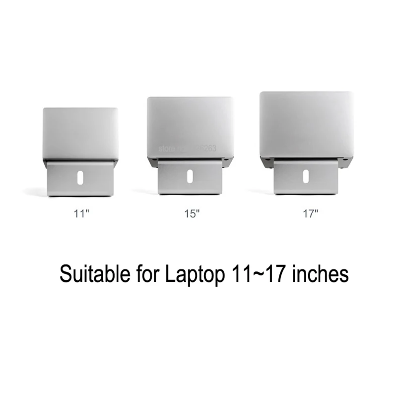 Регулируемая охлаждающая подставка для ноутбука из алюминиевого сплава с