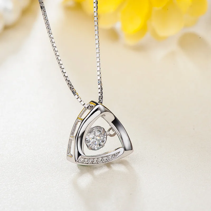 VICHOK треугольник из стерлингового серебра 925 пробы подвеска в винтажном стиле