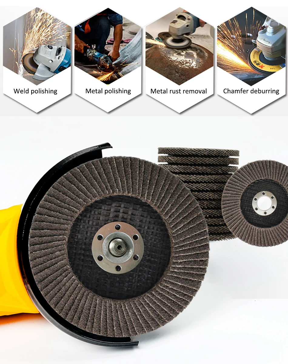 Geoeon 60/80 абразивные шлифовальные круги, заслонки, диски 100 мм, 12000 об/мин, угловая шлифовальная машина, шлифовальные диски, металл, пластик, дерево, абразивный инструмент A65