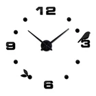 Специальное предложение 2019 настенные часы Новые балкон двор современные металлические часы бесшумные часы Веселые diy прямые продажи срочная продажа