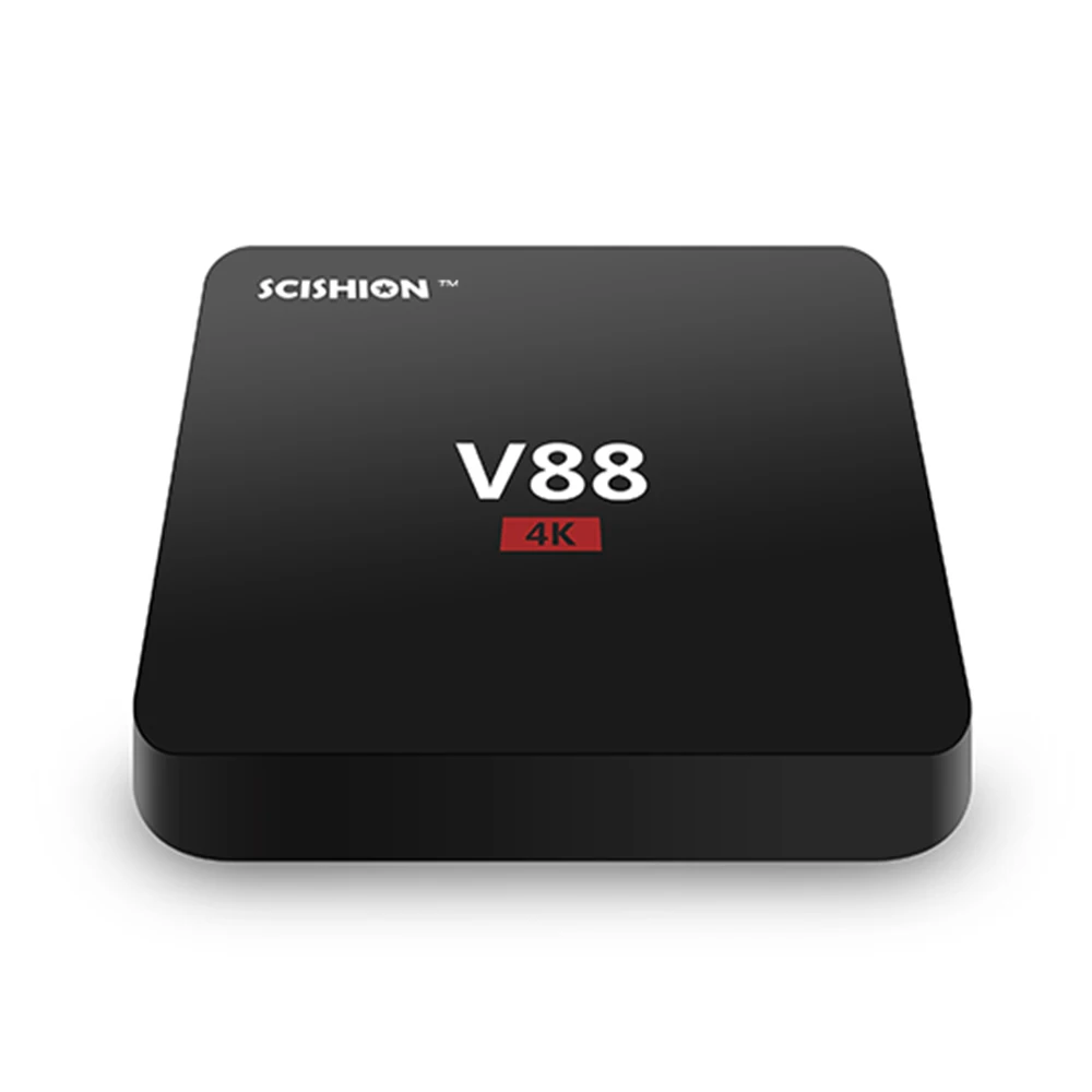 V88 Smart Android 6 0 ТВ Box 2 RK3229 4 ядра 1 ГБ 8 г WI FI телеприставке Miracast 16 К HD медиаплеер| |